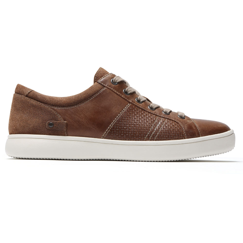 Rockport Mens Sneakers Brown - Colle Tie - UK 746-BEYZFS